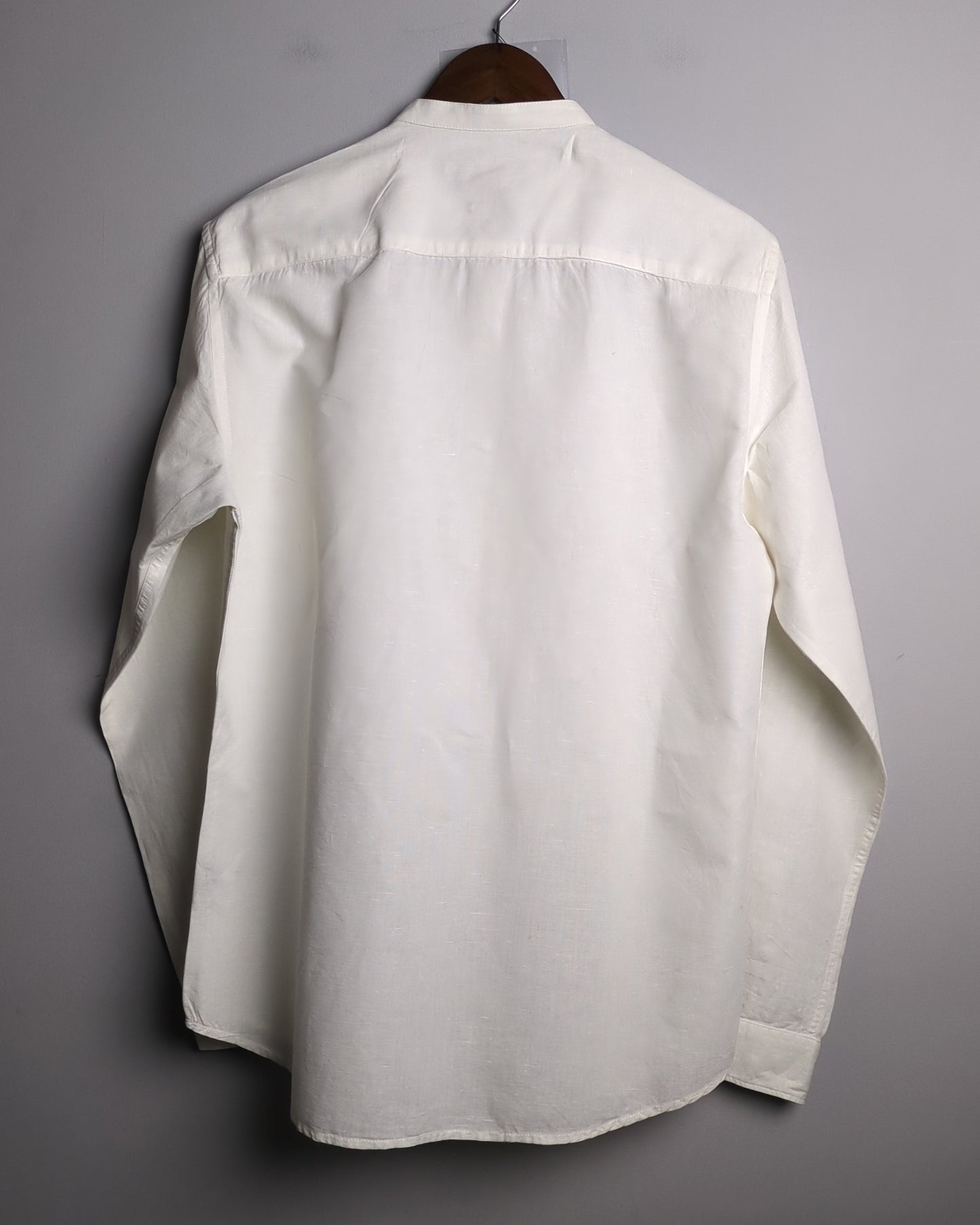 Byford White Mandarin Shirt