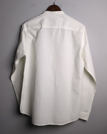 Byford White Mandarin Shirt