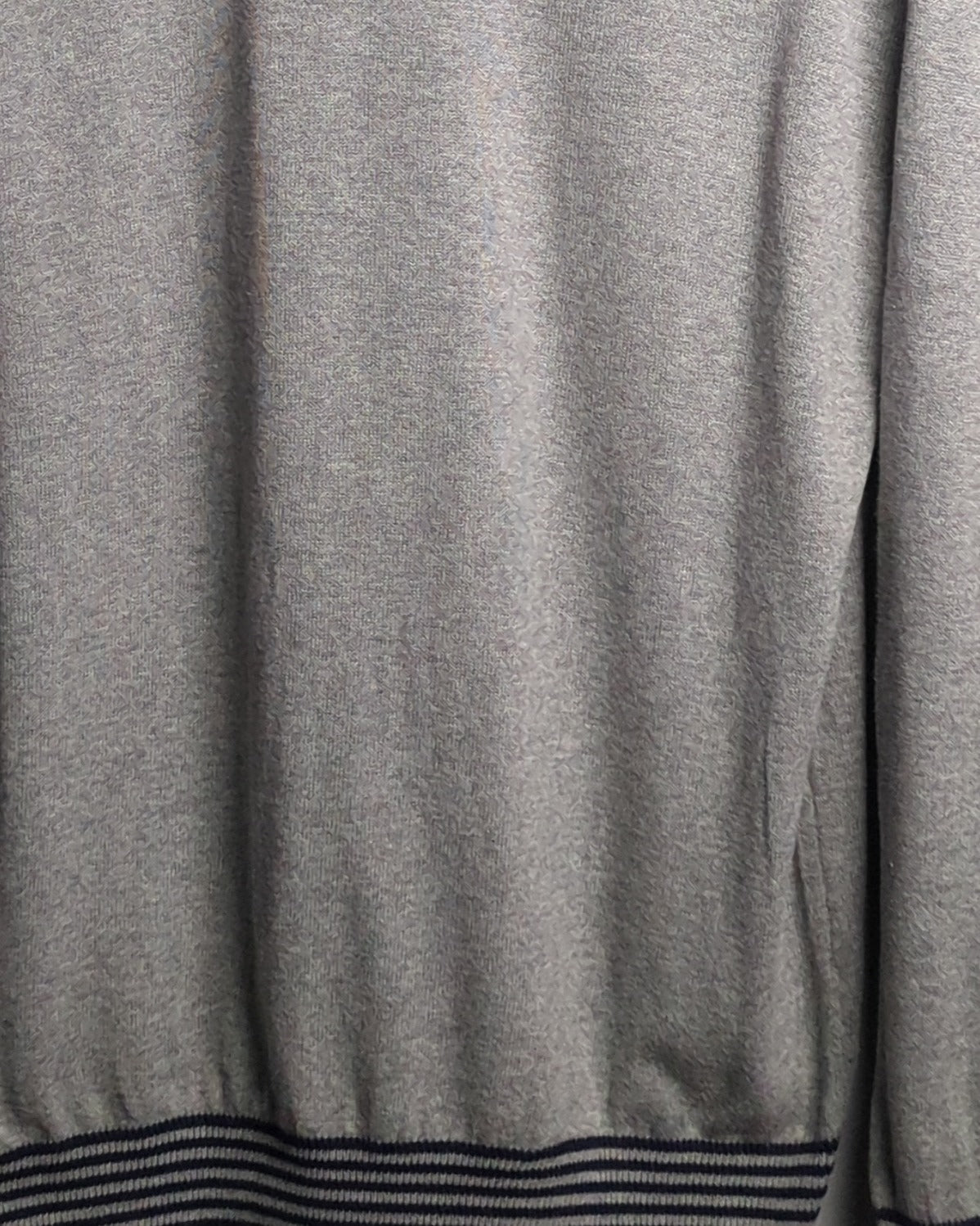 Wesport Gray V-Neck Sweater