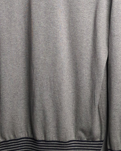 Wesport Gray V-Neck Sweater
