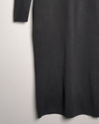 H&M Black Mock-Neck Dress