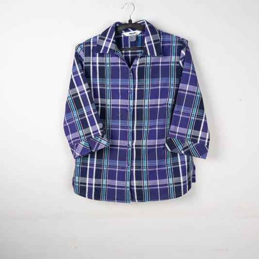 Plaid Button-down Shirt