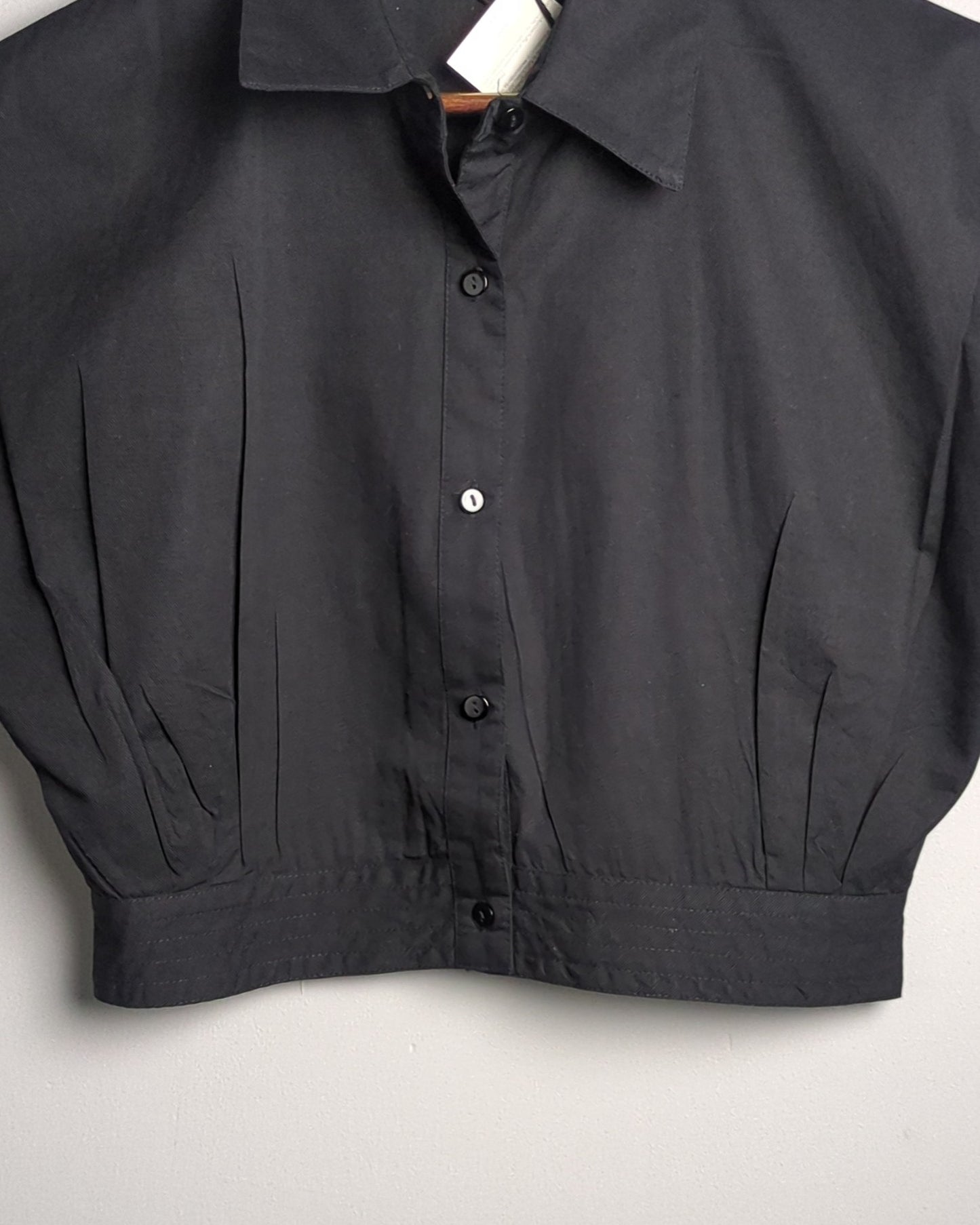 The Label Life Black Blouse