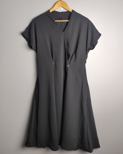 The Label Life Black Wrap Dress