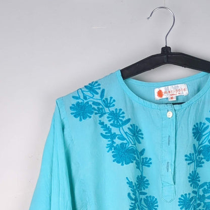 Embroidered Tunic Top