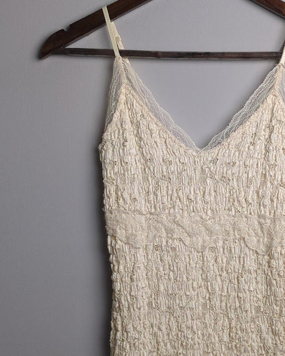 Zara Beige Camisole Dress