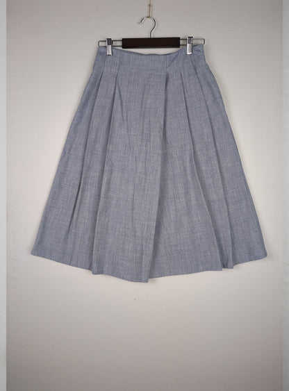 Grey Pleats