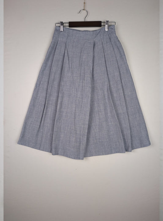 Grey Pleats
