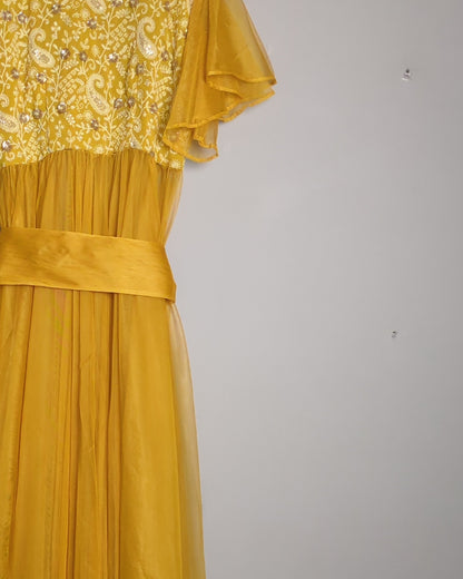 Orange Yellow Dress