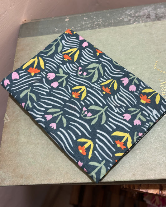 Blue Floral Bandana