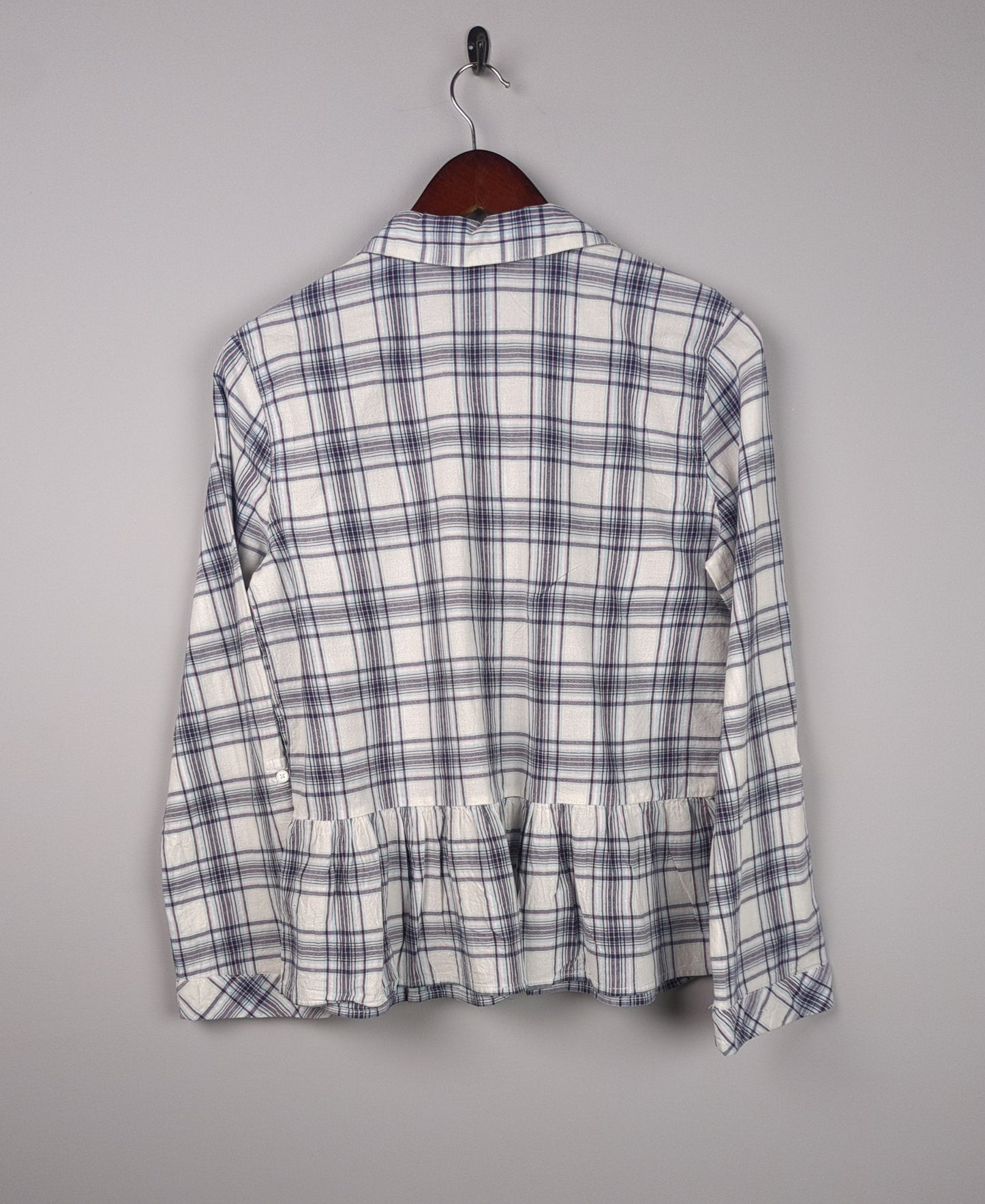 Plaid Peplum