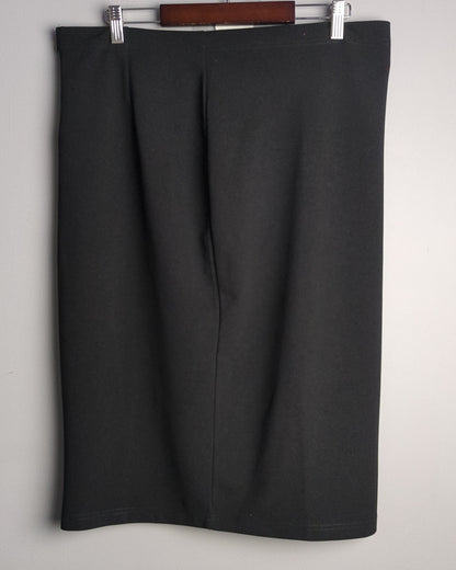 Shein Black Midi Skirt