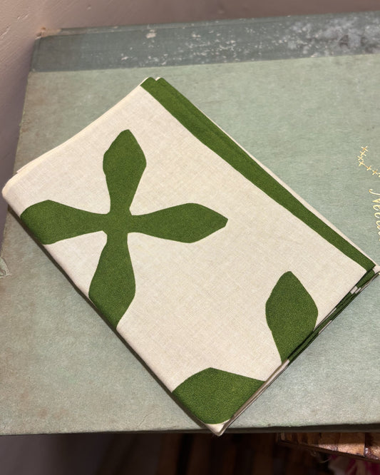 Green Floral Bandana