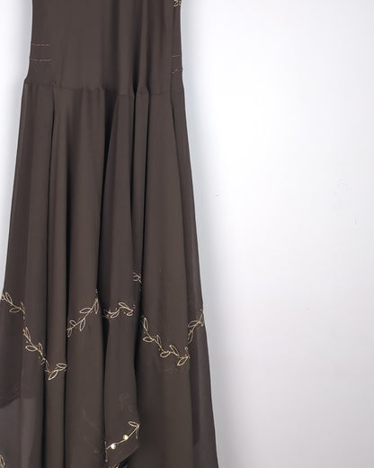 New Look Brown Embellished Dress