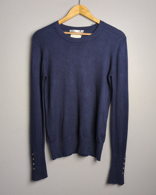 Zara Blue Sweater