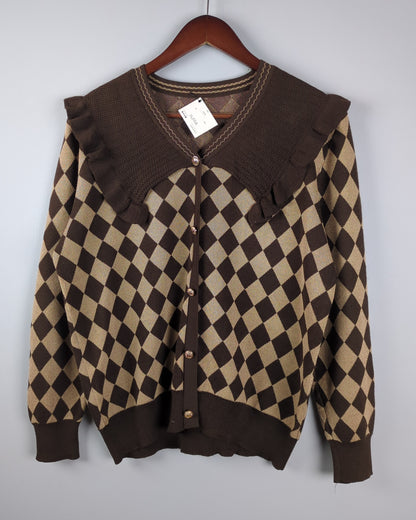 Argyle Cardigan