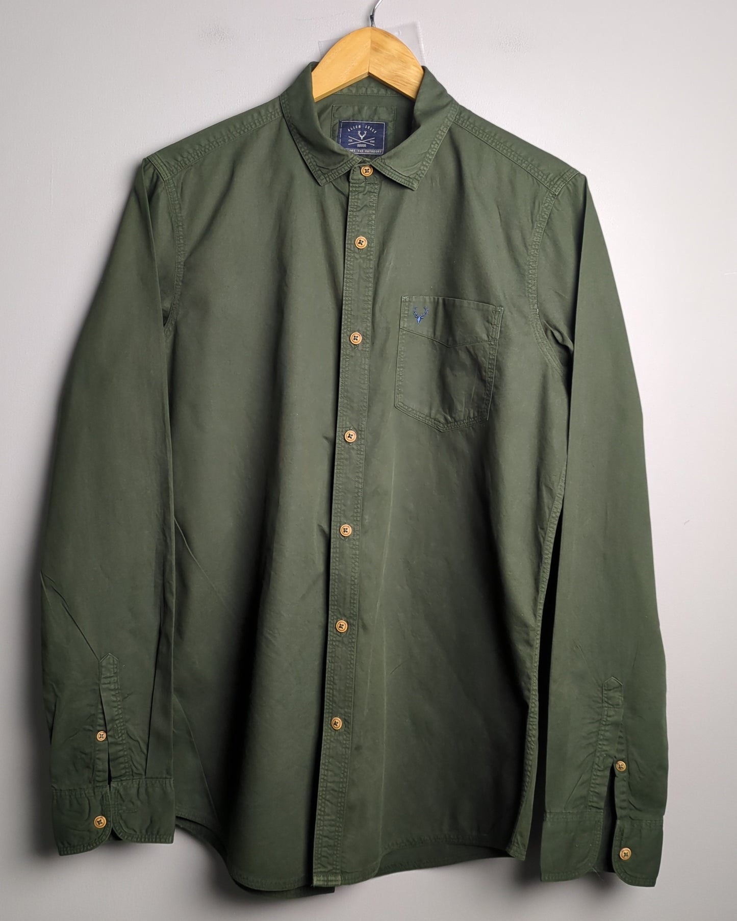 Allen Solly Green Casual Shirt
