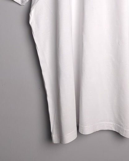 Lacoste White Graphic T-Shirt