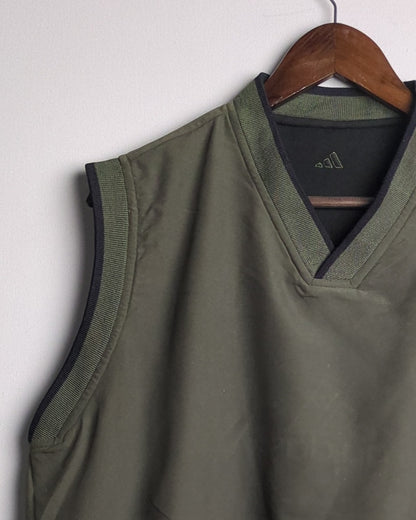 Adidas Green Vintage Vest