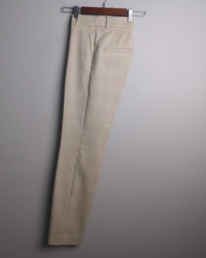H&M Beige Tailored Trousers