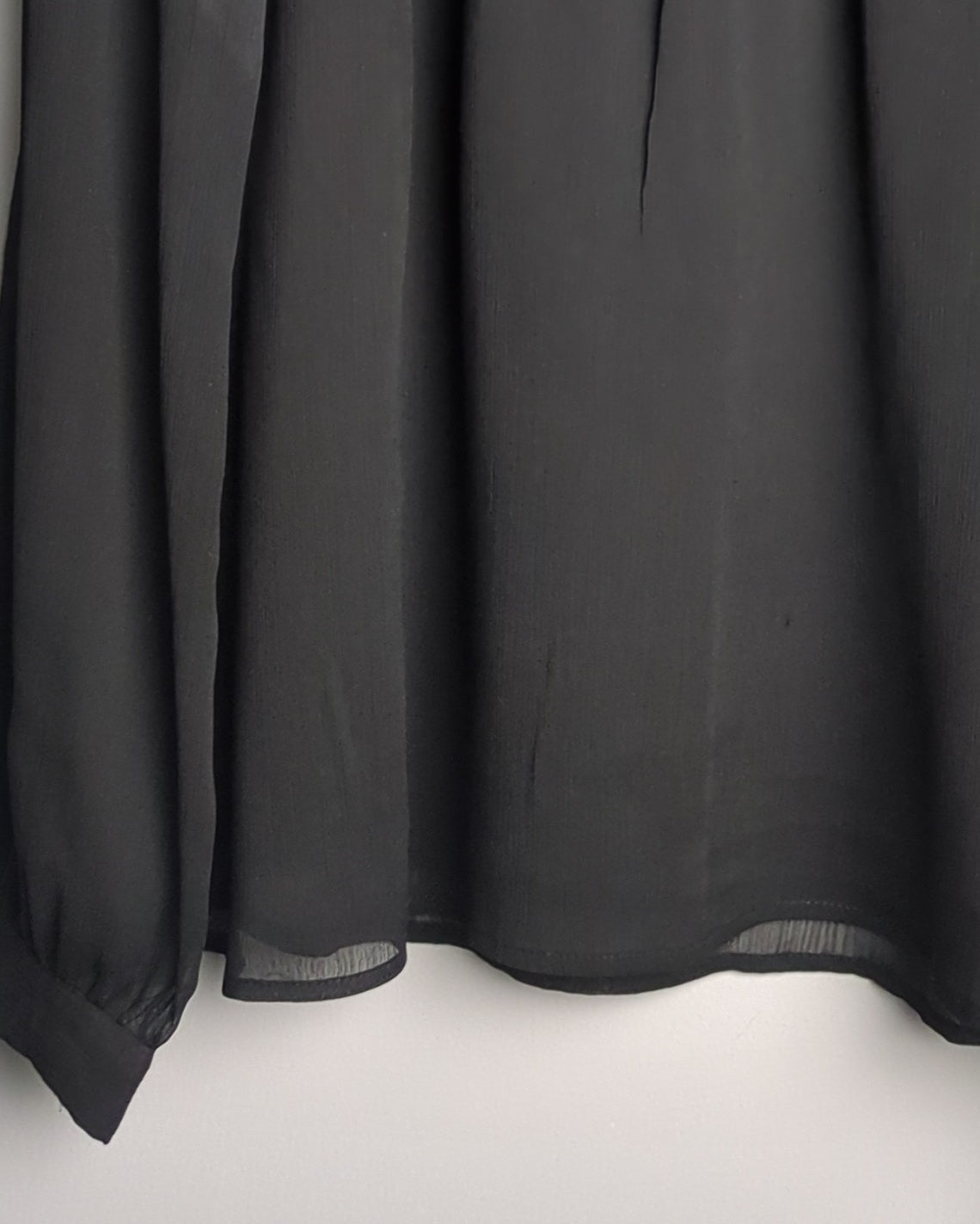 Forever 21 Black Embellished Blouse