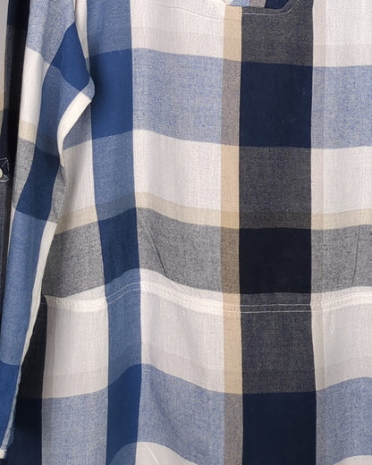 Joe Fresh Blue Plaid Tunic