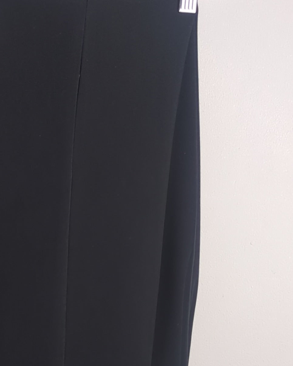 Promod Black Belted Trousers