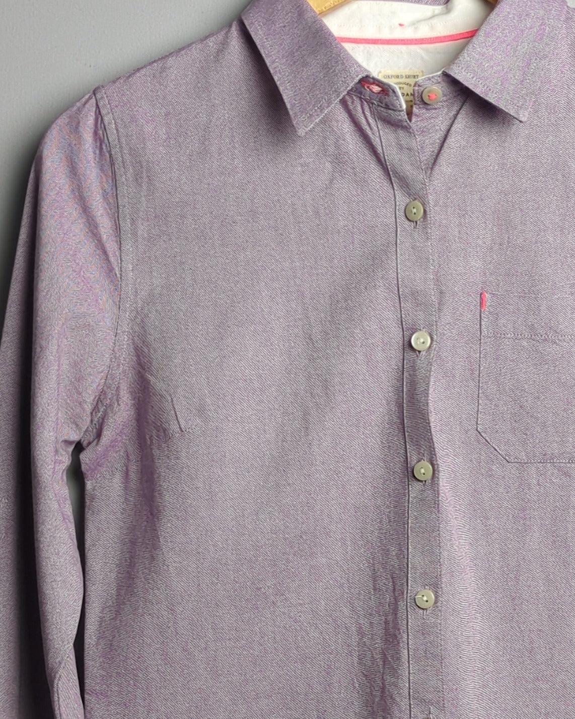 Giordano Purple Oxford Shirt