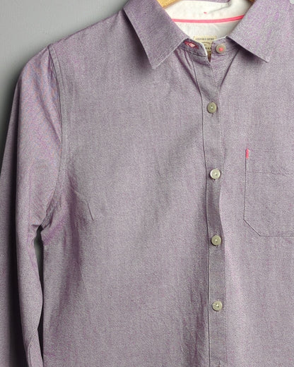 Giordano Purple Oxford Shirt