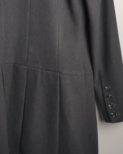 Nine West Black Woolen Coat