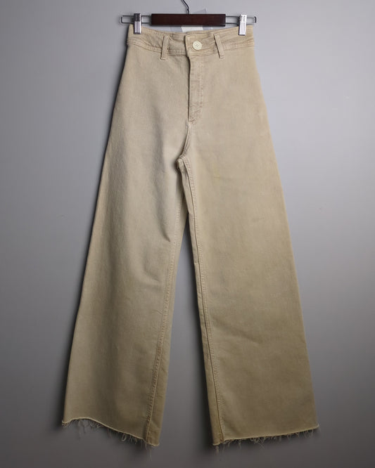 Zara Beige Wide Jeans