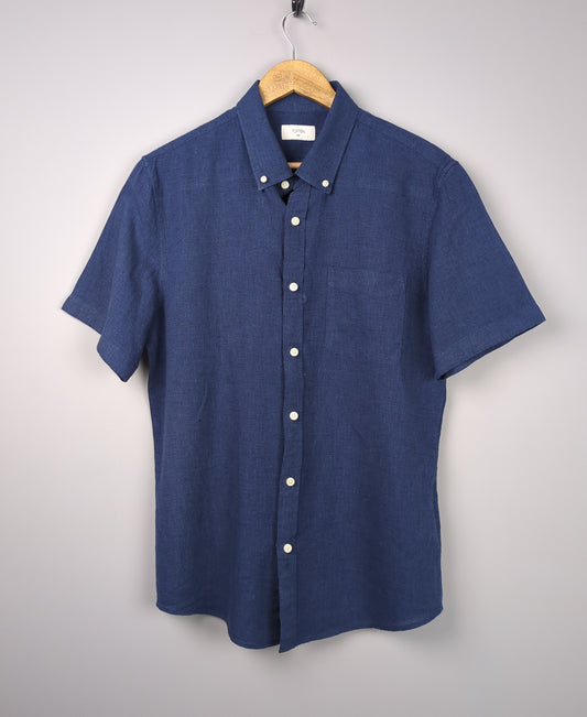 Navy Linen