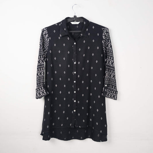 Printed Button-Down Shirt