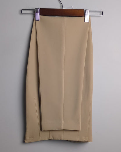 Zara Beige Tailored Trousers