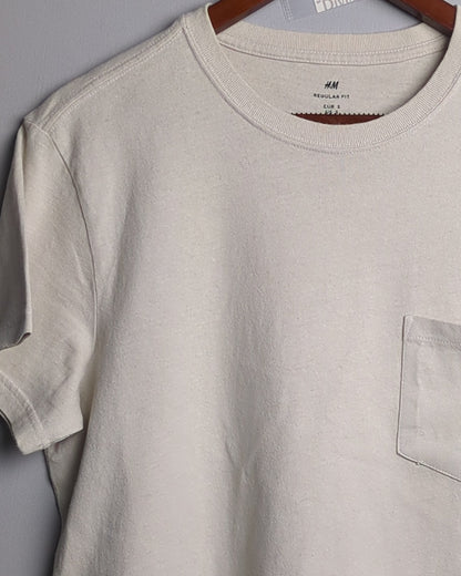 H&M Beige Pocket Tee