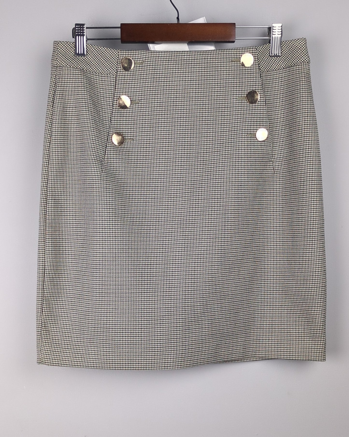 H&M Beige Mini Skirt