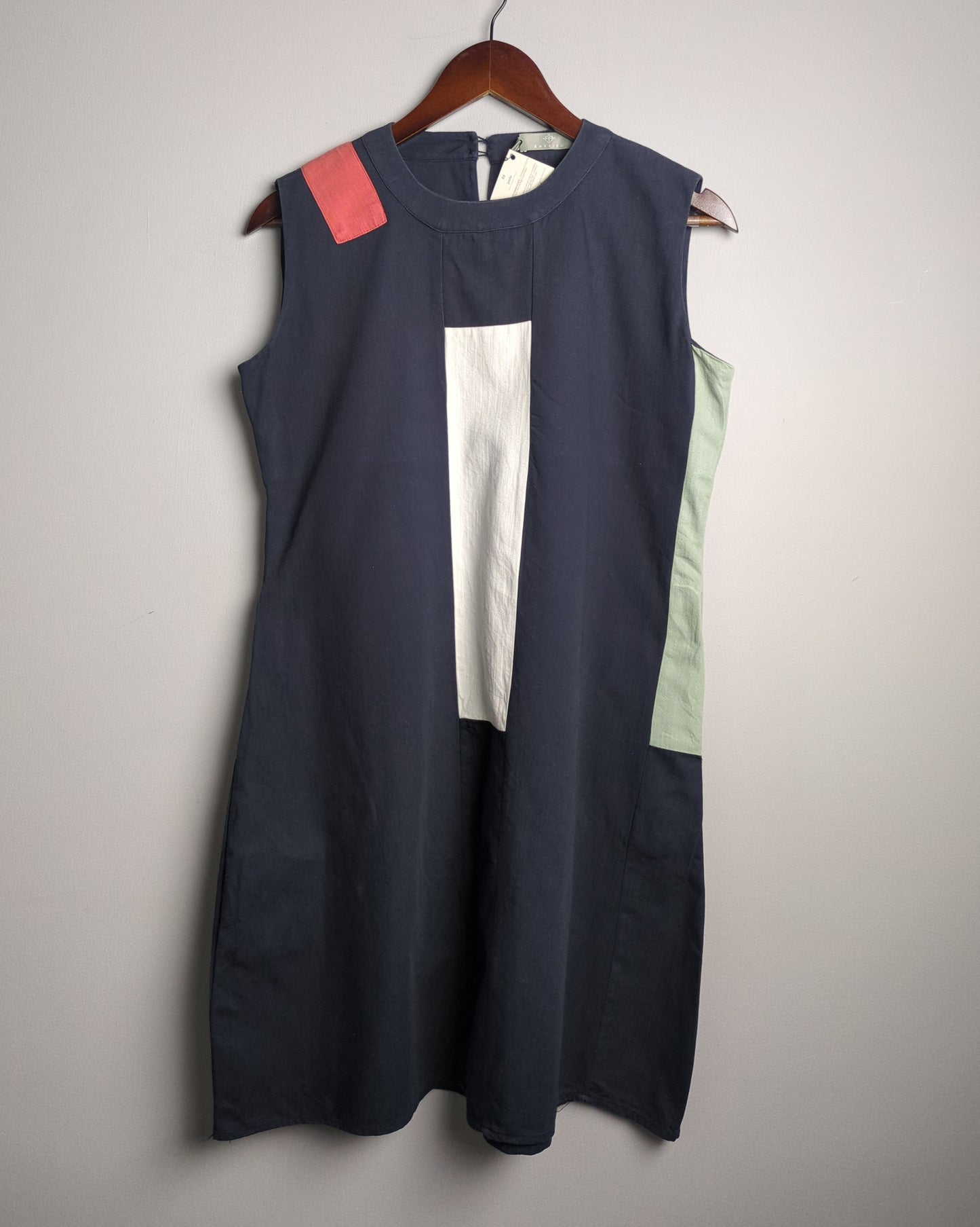 Rareism Blue Colorblock Dress