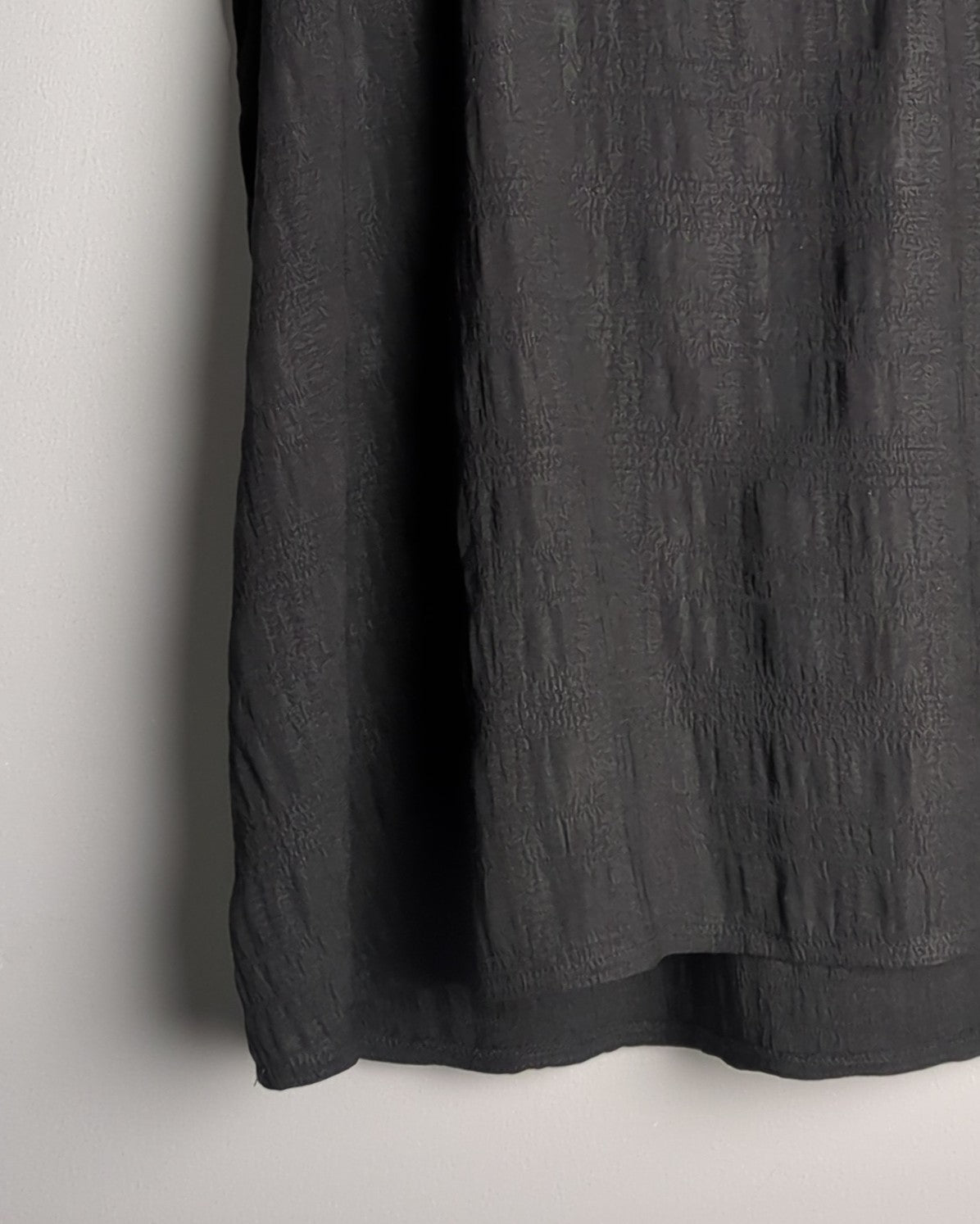 Savana Black Ruffle Top