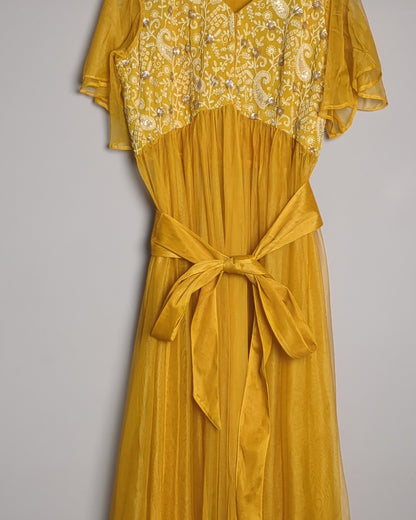 Orange Yellow Dress