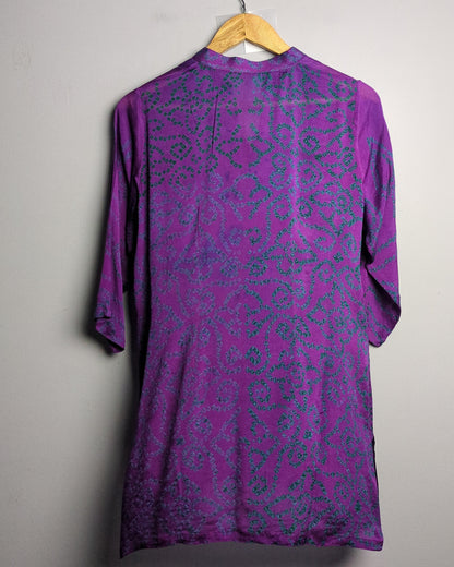 Purple Printed Tunic