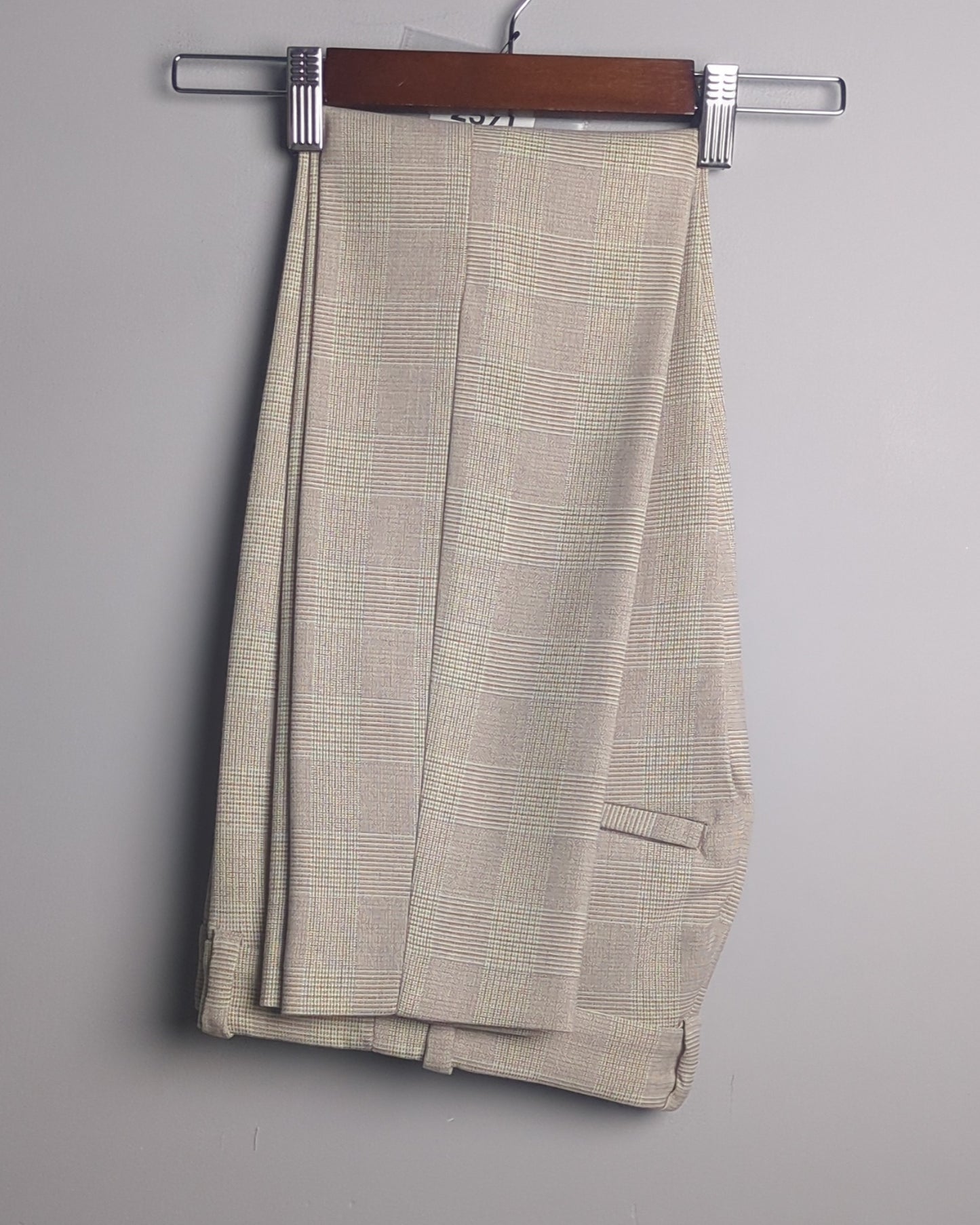 H&M Beige Tailored Trousers
