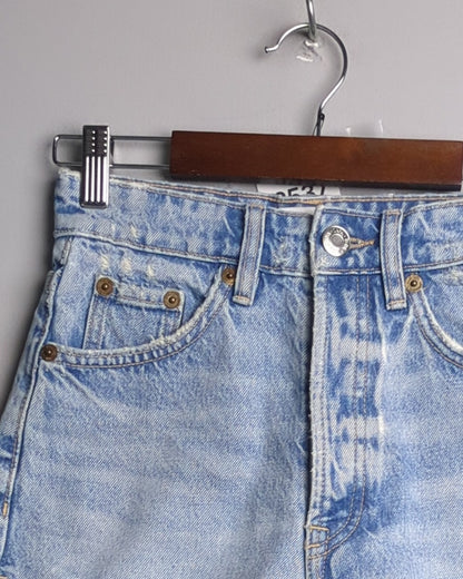 Zara Blue Denim Shorts