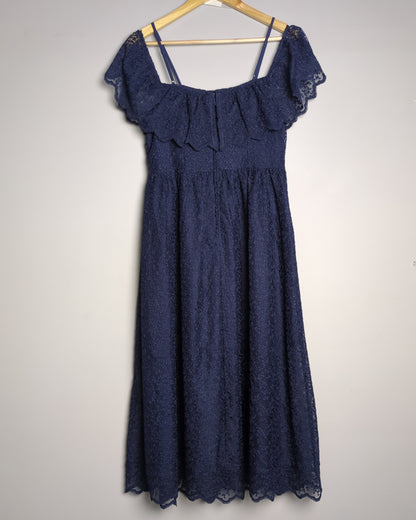 H&M Blue Lace Dress