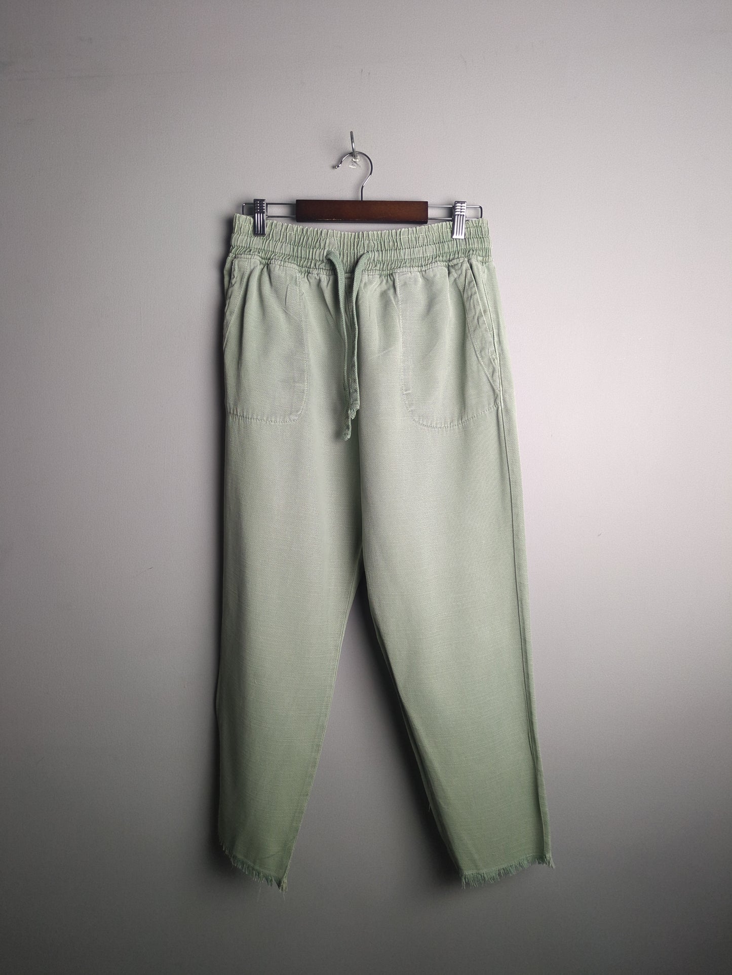 Green Casual Pants