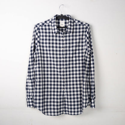 Gingham Button-Down Shirt