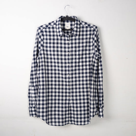 Gingham Button-Down Shirt