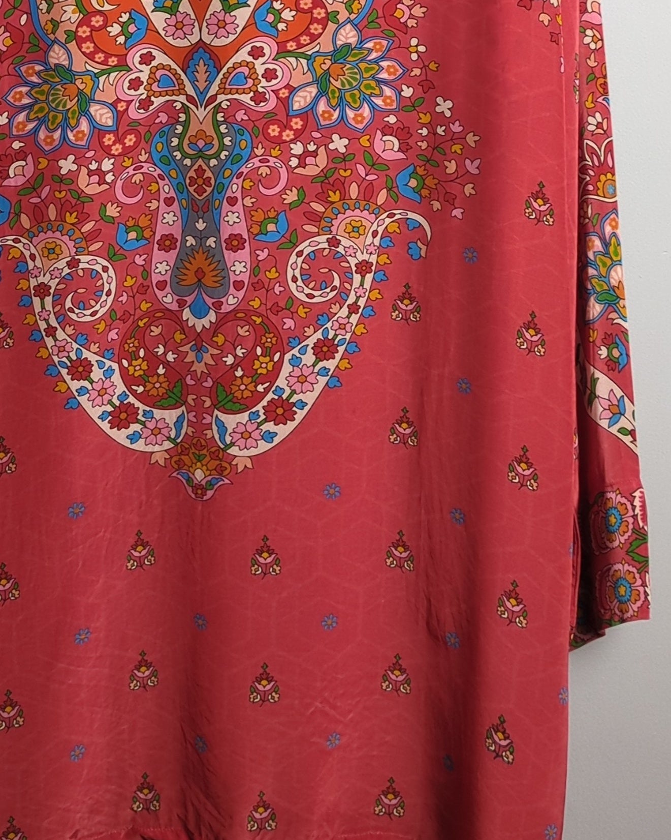 Red Bohemian Tunic