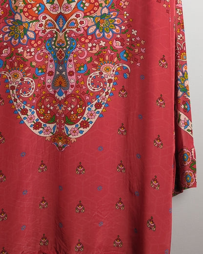 Red Bohemian Tunic