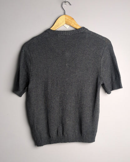 Zara Gray Button Cardigan