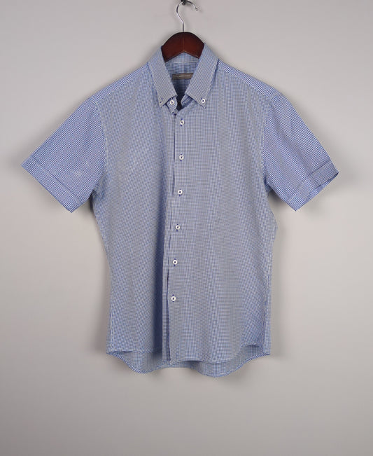 Gingham Blue